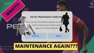 PES 2021 mobile (Emergency Server Maintenance😰😭) | 22 October from 12PM