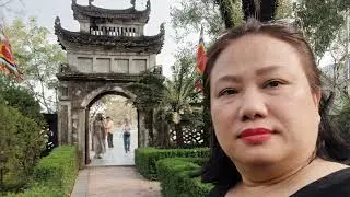 Hoa Lu Ancient Capital Historical Site, Ninh Binh.  Temple of King Dinh