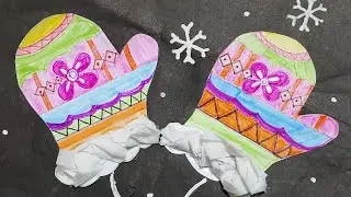 ❄️ 4 Easy winter crafts ideas for adults/ Cozy art ideas 2026