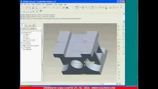 7. ProE Part Modeling Sample Video -1