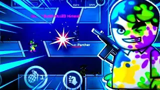 This Guy Lag In Battle - Mini Militia