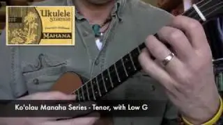 Ko'olau Strings Comparison - Gold, Manaha and `Alohi Strings