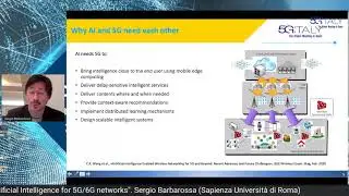5G Italy 2020, CNIT TALK &ndash; Intelligenza Artificiale pervasiva per reti 5G/6G
