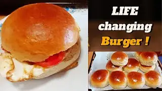Countryside Life 🌾 | Easy Veg-Egg Burger 🍔 | Egg Burger Recipe at Home