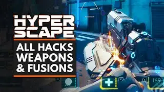 HYPER SCAPE | All Weapons, Hacks & Fusions