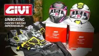 New GIVI Easy-T waterproof bags: carry everything on your bike! + X21 Evo and X27 helmets