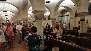 Tomb of St. Nicholas in Bari - walking tour during Russian liturgy