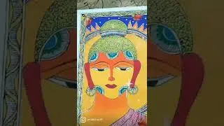 #folkart #bihar #madhubanipainting #biharart #handmade #myart #painting #buddha #biharexplore #art