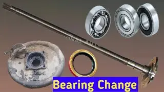 Axle Bearing Replacement/Toyota Hiace Bearing Change