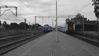 2 x pociąg osobowy | EIC Polonia (EP09-037) PKP InterCity + EZT EN57AKS-730 Koleje Śląskie