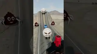 Cars vs Impossible Road Obstacles 😳 &ndash; BeamNG Drive