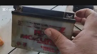 reparación de batería de moto borne partido