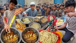 GOLDEN CRISPY FRENCH FRIES Recipe | STREET FOOD Aalo Chips | Best Potato Snacks Recipe