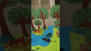 Forest School Project| Model of forest