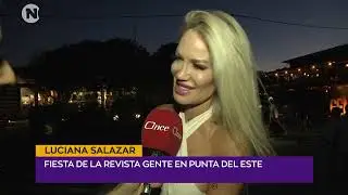 Luciana Salazar en Punta del Este