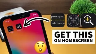 How to Get Measure App, and Magnifier App on iPhone HomeScreen I Technical Beardo
