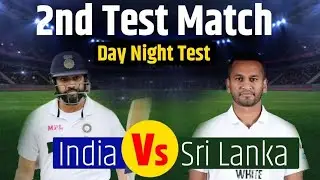 India vs Srilanka 2nd test highlights 2022 // Day Night Test \\  Shreyas Iyer  92