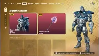 NEW MF DOOM 2099 Skin+ Pickaxe
