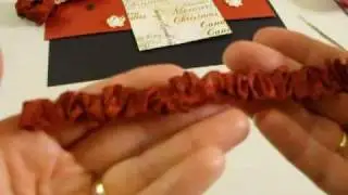 seam binding - Gathered Crinkle Ribbon