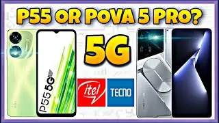 Tecno Pova 5 Pro 5G vs Itel P55 5G | Specification | Comparison | Features | Price