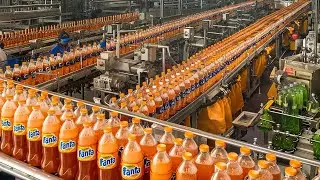How Fanta Is Made in a Factory (Full Documentary)