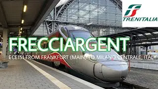 Frecciargento ETR610 (ECE151 from Frankfurt (Main) to Milano Centrale)