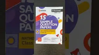 Arihant I Succeed CBSE Sample Question Papers Class 10 Mathematics Standard Exam 2026 Sample Papers