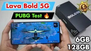 Lava Bold 5G Pubg Test With Fps || Lava Best 5G Gameing Phone Under 13k 🔥