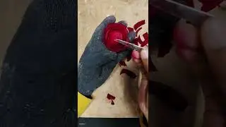 Beetroot Rose Flower Garnish Design By Mamun 