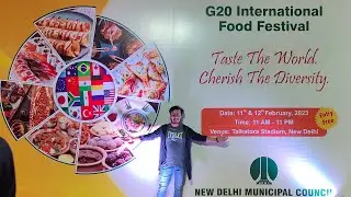G20 food festival delhi tickets, timings + full tour | Talkatora stadium food festival delhi 2023