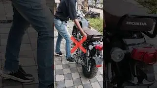 Right way park in main stand | |Apni gadi stand pe sahi se lagayen Hindi video #bike #motorcycle