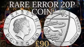 Rare Error 20p Coin in Circulation worth &pound;90
