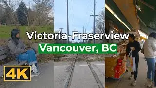 🇨🇦 4K 2025 | Walking Through Victoria-Fraserview, Vancouver BC | Scenic Riverside & Parks Walk