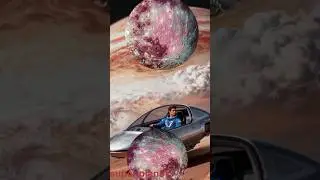 super plnet Solar System Size In Perspective | 3D Universe Size Comparison System