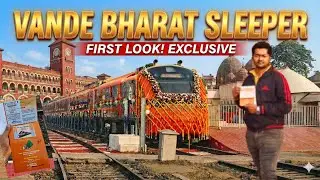 India's First Vande Bharat sleeper exclusive Video ❣️