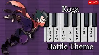 Creating an original Pokemon Gym Leader Battle Theme Song for Koga!
