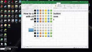 How to create custom button in Excel using VBA