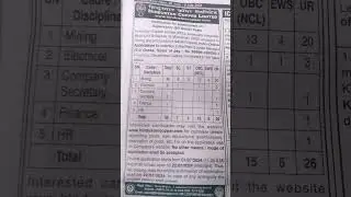 HCL recruitment  2024#mining#iti