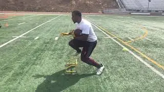 Run 2 Daylight Demario Richard Combine training