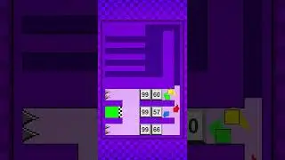 Square Race 2D - Obstacle Course EP.03 🟦🟩🟨🟥 #shortvideo #foryou #shorts #asmr #marblerun #