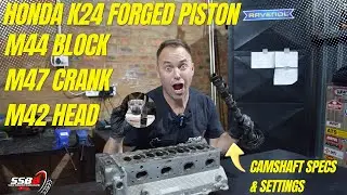 M42B21 Frankenstein Piston & Camshaft Details!