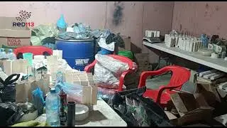 En cateo interinstitucional ejecutado en Cenobio Moreno, fueron asegurados explosivos, y un veh&iacute;culo