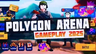 Polygon Arena Beta - Android Gameplay (4K 60FPS) | New Action Game 2025