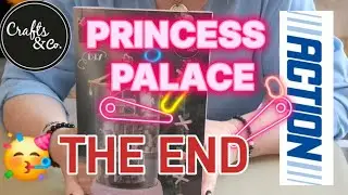 🥰PRINCESS PALACE MINIATURE 🥰ACTION 🤗CRAFTS & CO 😉THE END 🥰 #dollhouseminiatures #action