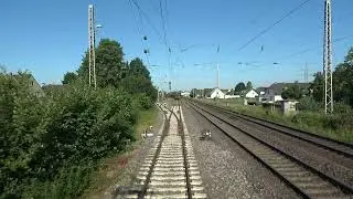 Cab ride train; B&uuml;nde (via Gbf) (20240609; speed 10x)