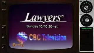1984 - CBC - Lawyers promo