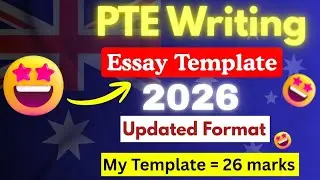 2026 PTE Writing Update 🚨 Old Essay Templates Are Failing 😨 | Use This One#pteessaytemplate #pte