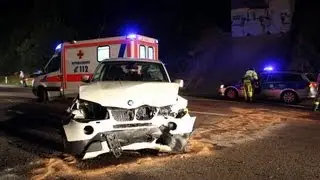 Schwerer Crash auf der A 81 -- Mundelsheim [ Mit Interview ]