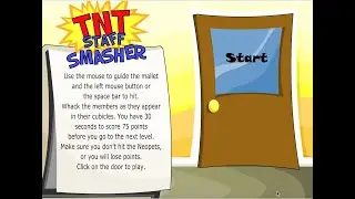 Playing Neopets TNT Staff Smasher!!!