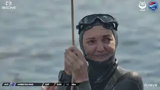No Fins freediving CNF 65m - silver medal 2022